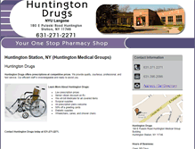 Tablet Screenshot of huntingtondrugs.com